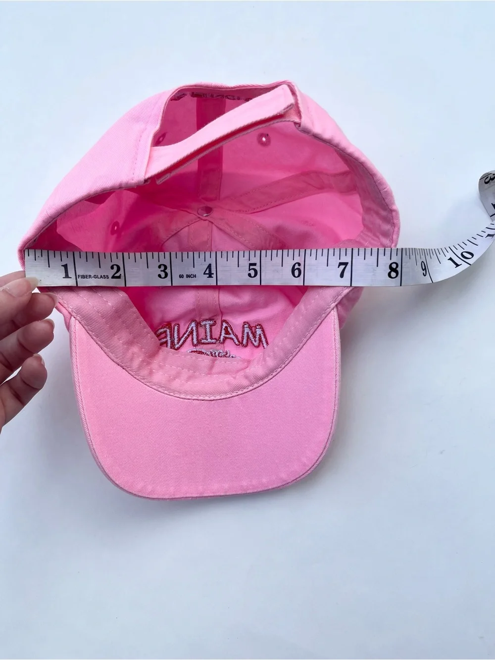 Girl’s Pink Maine Hat w/ Lobster Souvenir Item Locally Made